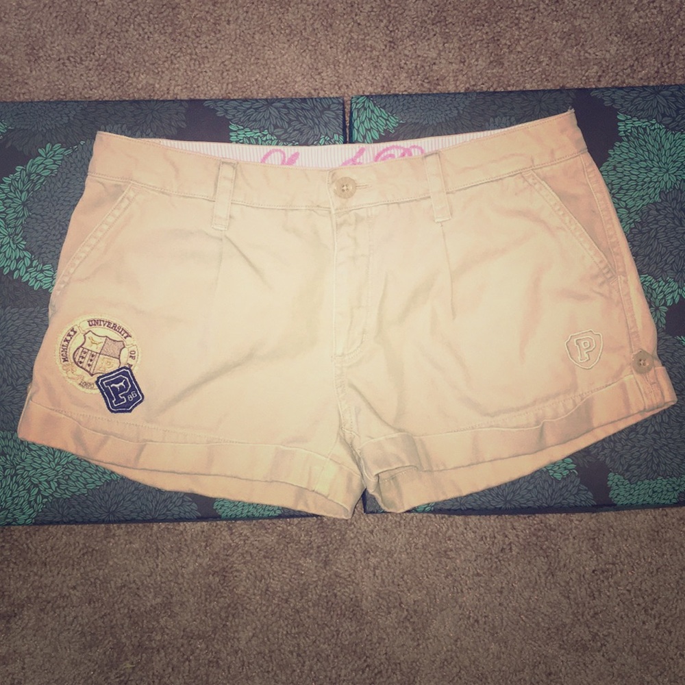VS Pink cuffed shorts